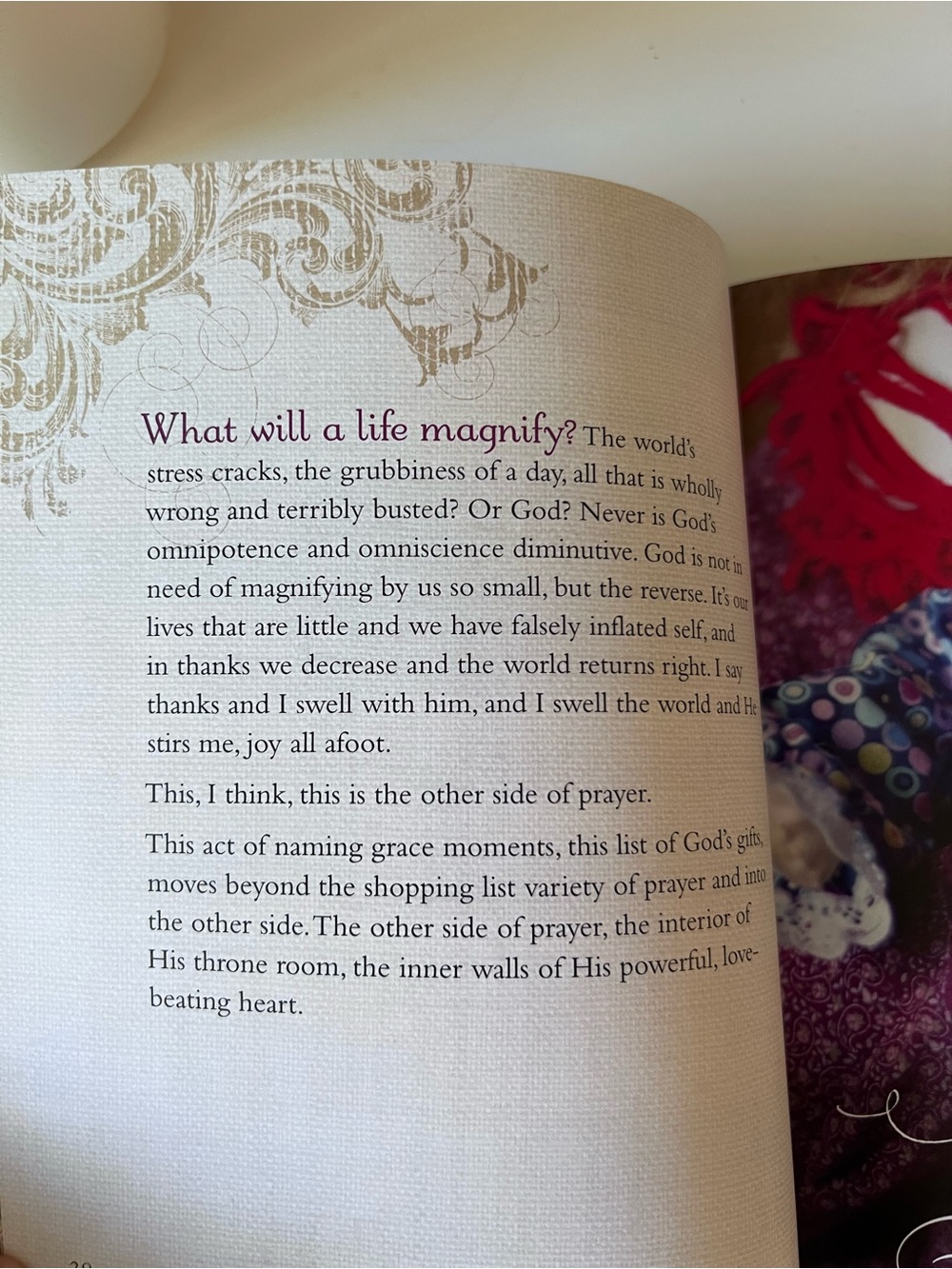 Selections from One Thousand Gifts: Finding Joy in What Really Matters